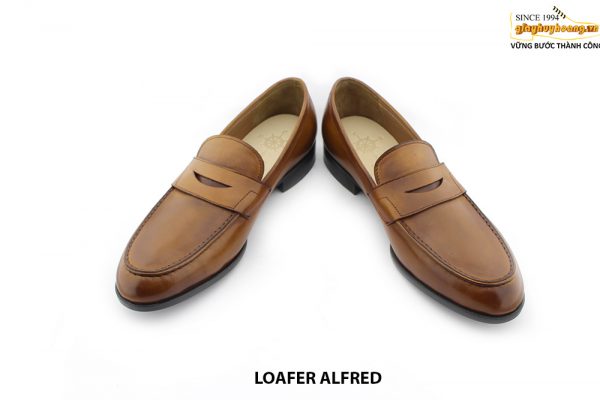[Outlet size 45] Giày lười da nam size to 45 loafer ALFRED 004