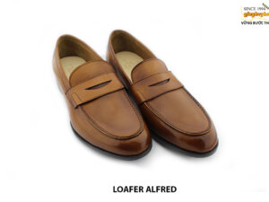 [Outlet size 45] Giày lười da nam size to 45 loafer ALFRED 003