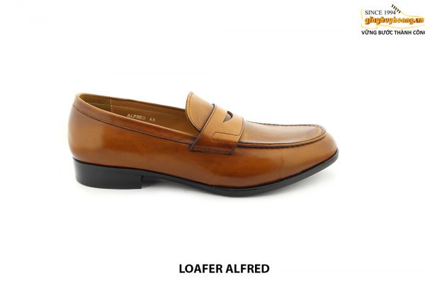 [Outlet size 45] Giày lười da nam size to 45 loafer ALFRED 001