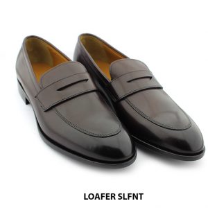 [Outlet size 43] Giày lười nam da bê con cao cấp loafer SLFNT 003