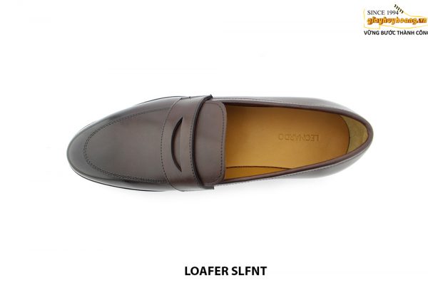 [Outlet size 43] Giày lười nam da bê con cao cấp loafer SLFNT 002