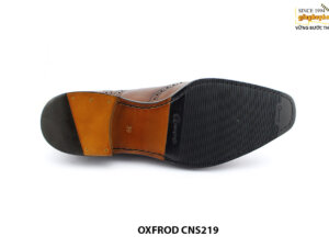 [Outlet size 39] Giày da bò nam mẫu đẹp Wingtips Oxford CNS219 006