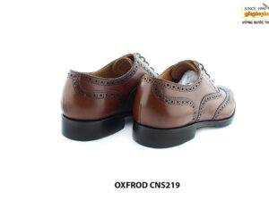 [Outlet size 39] Giày da bò nam mẫu đẹp Wingtips Oxford CNS219 005