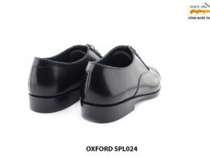 [Outlet size 42] Giày da nam phối da lộn đen oxford SPL024 005