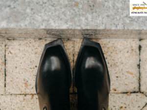 Giày cổ cao nam thủ công khóa kéo Zip Boot BT2152 004