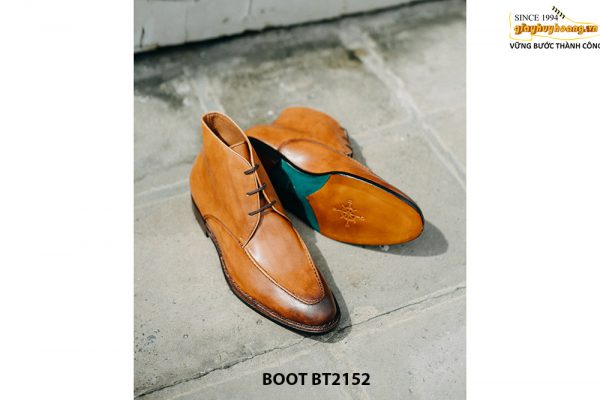 Giày da nam cổ lửng thời trang Chukka Boot BT2152 003
