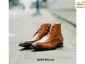 Giày da nam cổ lửng thời trang Chukka Boot BT2152 001