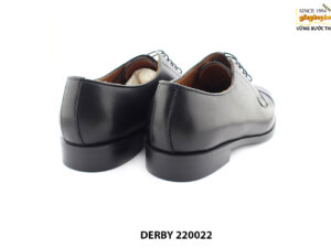 [Outlet size 39] Giày da nam chính hãng thủ công Derby 220022 005
