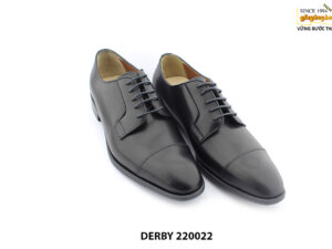 [Outlet size 39] Giày da nam chính hãng thủ công Derby 220022 003