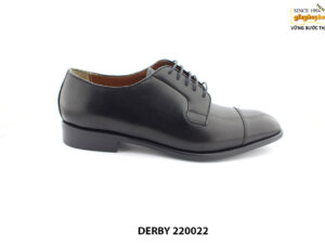 [Outlet size 39] Giày da nam chính hãng thủ công Derby 220022 001