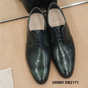 Giày da nam phong cách Wingtips cao cấp Derby DB2171 003