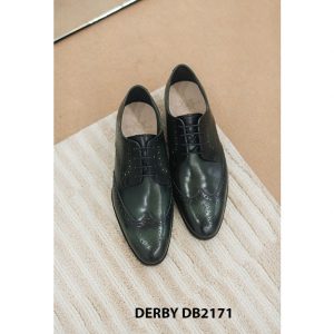 Giày da nam phong cách Wingtips cao cấp Derby DB2171 001