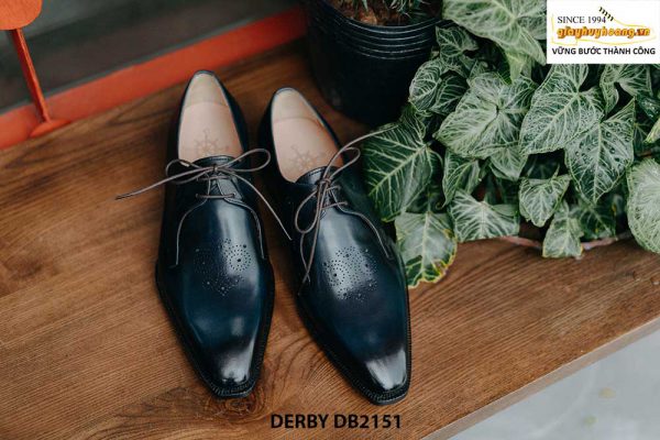 Giày da nam mẫu đẹp cá tính Derby DB2151 001