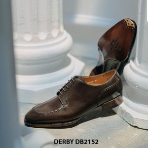 Giày tây da nam buộc dây đẹp Derby DB2152 002