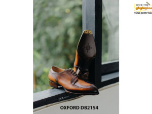 Giày da nam thủ công đế khâu dấu chỉ Derby DB2154 005