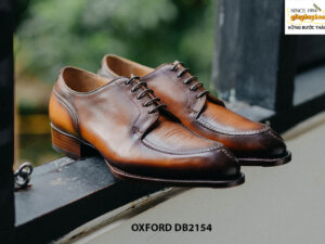 Giày da nam thủ công đế khâu dấu chỉ Derby DB2154 004