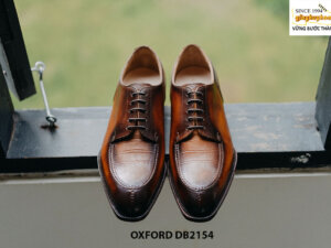 Giày da nam thủ công đế khâu dấu chỉ Derby DB2154 001