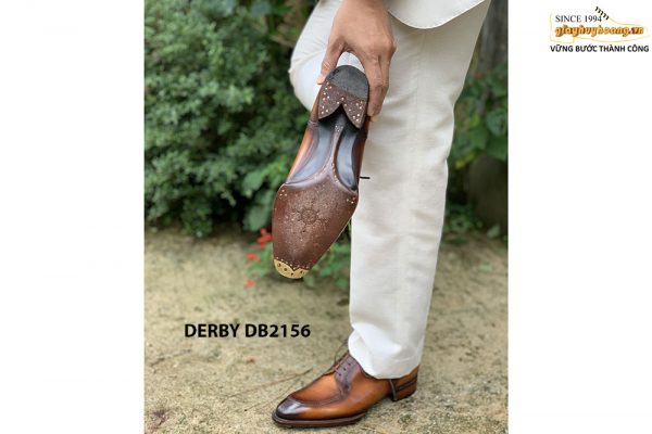 Giày da nam sang trọng kết hợp quần âu Derby DB2156 003