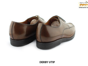 [Outlet size 41] Giày da nam đế cao su tự nhiên Derby UTIP 005