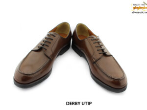 [Outlet size 41] Giày da nam đế cao su tự nhiên Derby UTIP 004