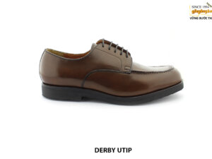 [Outlet size 41] Giày da nam đế cao su tự nhiên Derby UTIP 001