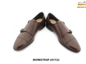 [Outlet size 41] Giày da nam không buộc dây Monkstrap 207722 004