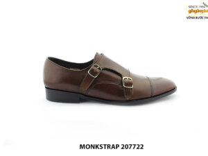 [Outlet size 41] Giày da nam không buộc dây Monkstrap 207722 001