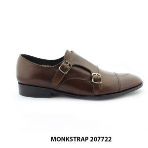 [Outlet size 41] Giày da nam không buộc dây Monkstrap 207722 001