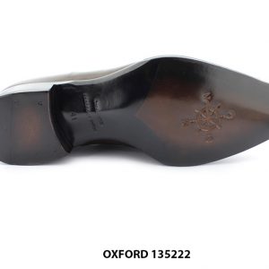 [Outlet size 41] Giày Oxford nam may dấu chỉ độc đáo 135222 006
