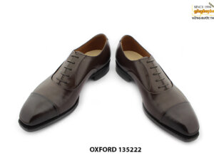 [Outlet size 41] Giày Oxford nam may dấu chỉ độc đáo 135222 004