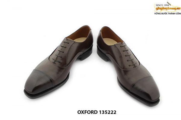 [Outlet size 41] Giày Oxford nam may dấu chỉ độc đáo 135222 004