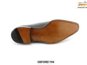 [Outlet size 42] Giày da bò trơn không họa tiết Oxford 794 006