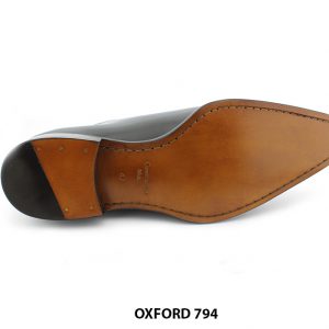 [Outlet size 42] Giày da bò trơn không họa tiết Oxford 794 006