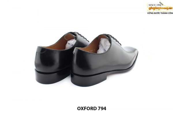 [Outlet size 42] Giày da bò trơn không họa tiết Oxford 794 005