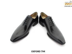 [Outlet size 42] Giày da bò trơn không họa tiết Oxford 794 004