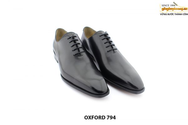 [Outlet size 42] Giày da bò trơn không họa tiết Oxford 794 003