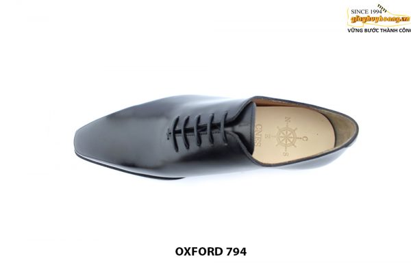 [Outlet size 42] Giày da bò trơn không họa tiết Oxford 794 002