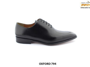 [Outlet size 42] Giày da bò trơn không họa tiết Oxford 794 001