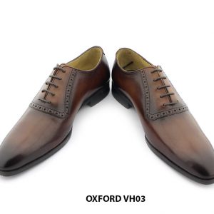 [Outlet size 42] Giày buộc dây nam hàng hiệu oxford VH03 004