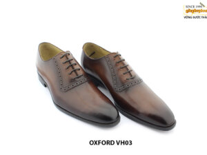 [Outlet size 42] Giày buộc dây nam hàng hiệu oxford VH03 003