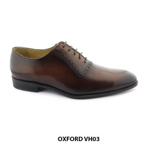 [Outlet size 42] Giày buộc dây nam hàng hiệu oxford VH03 001