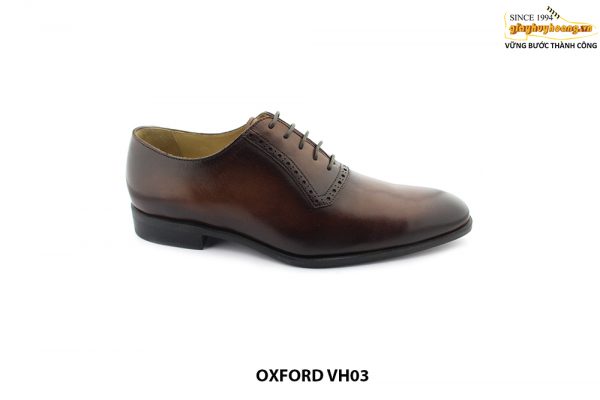 [Outlet size 42] Giày buộc dây nam hàng hiệu oxford VH03 001