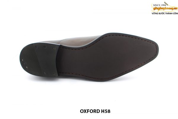 [Outlet] Giày da nam màu nâu đẹp thời trang Oxford HH58 006
