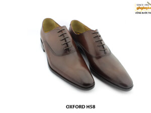 [Outlet] Giày da nam màu nâu đẹp thời trang Oxford HH58 003