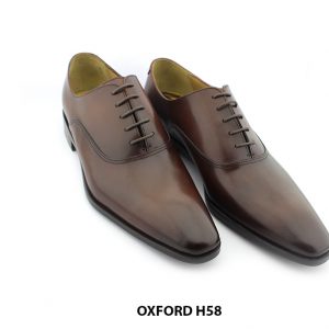[Outlet] Giày da nam màu nâu đẹp thời trang Oxford HH58 003