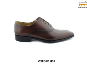 [Outlet] Giày da nam màu nâu đẹp thời trang Oxford HH58 001