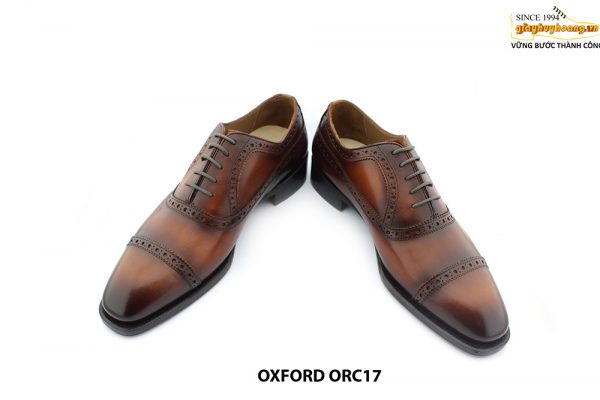 [Outlet size 39] Giày da nam xu hướng thời trang Oxford ORC17 005