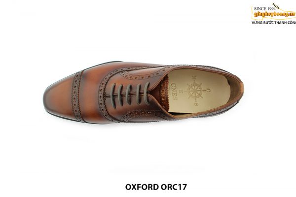 [Outlet size 39] Giày da nam xu hướng thi trang Oxford ORC17 002