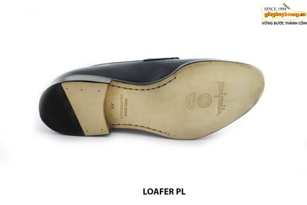[Outlet size 42] Giày lười nam đế da bò cao cấp loafer PL 006