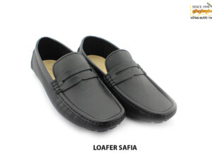 [Outlet size 39] Giày lười nam lái xe vân saffiano loafer safia 003